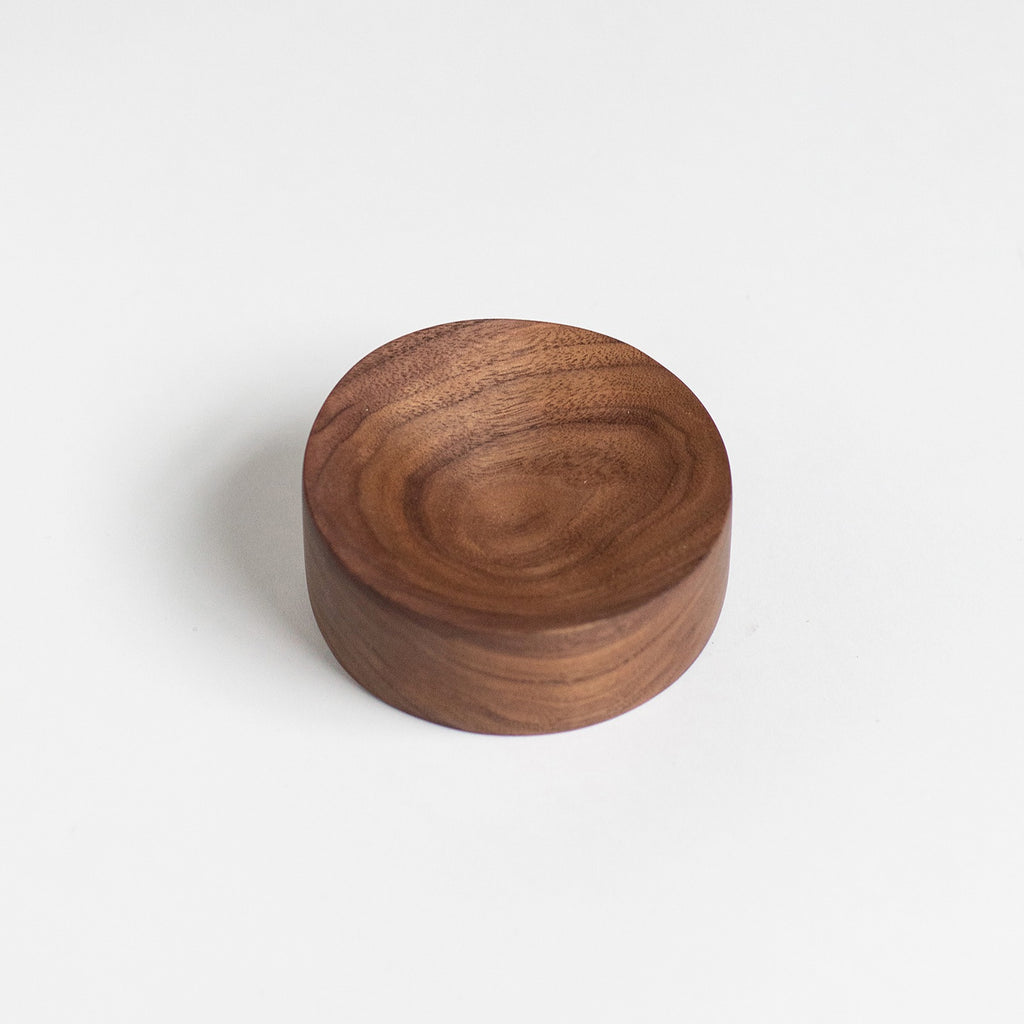 Black walnut bowl by Vancouver woodworker Brett Yarish